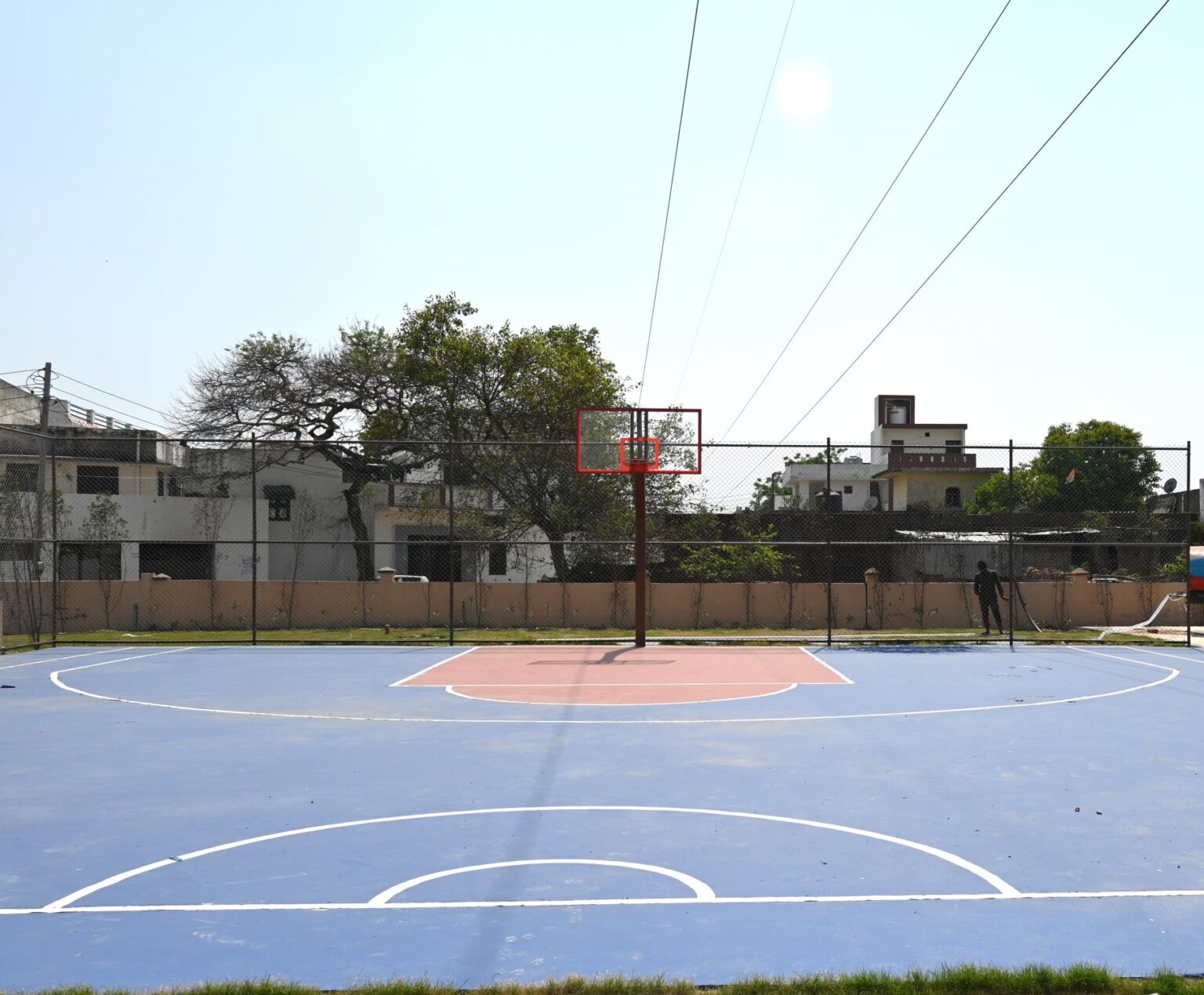 Emperium city, park basketball ground