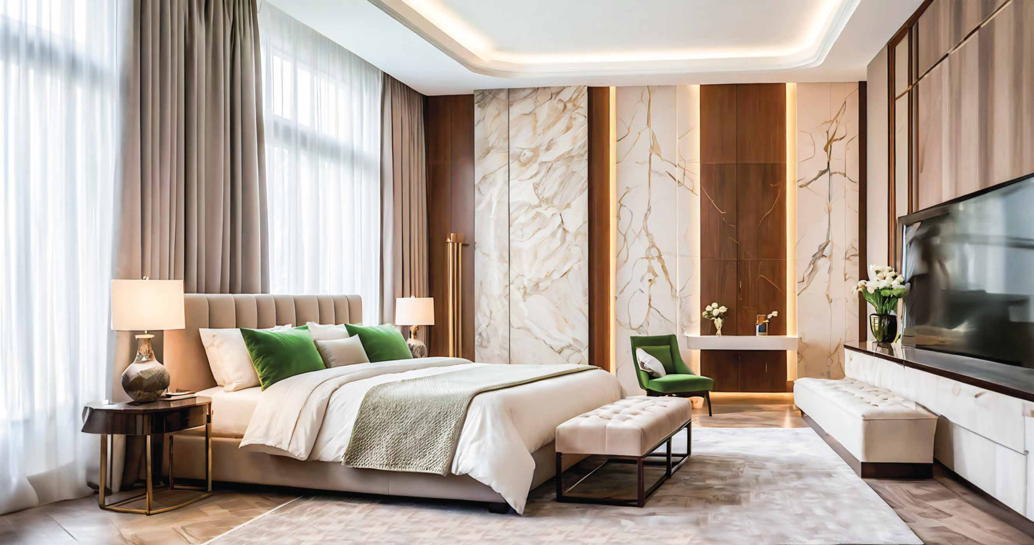 Emperium Prime Spacious Bedroom