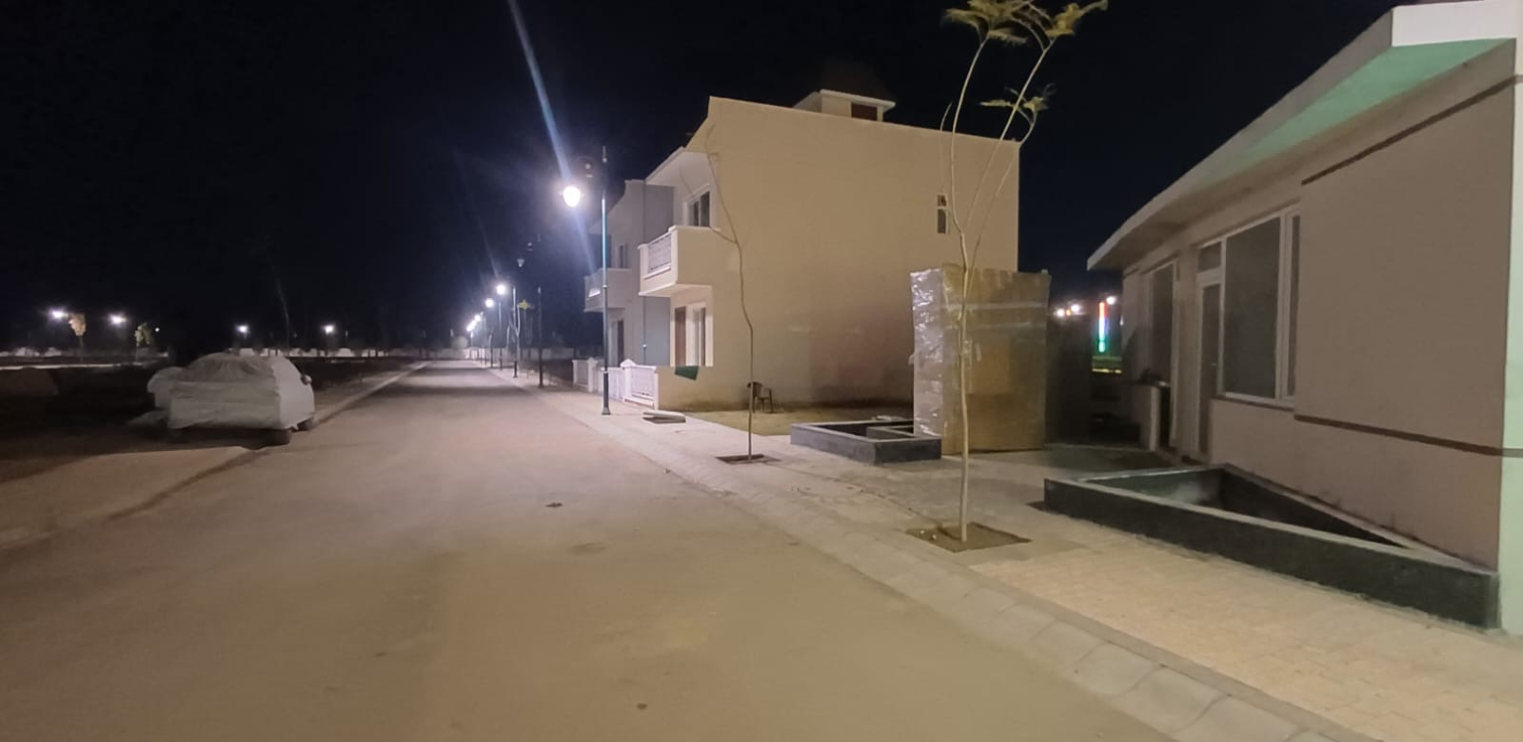 Construction Update Emperium Resortico Jan 2026 STREET 01A(PLANTER GRANITE STONE WORK)