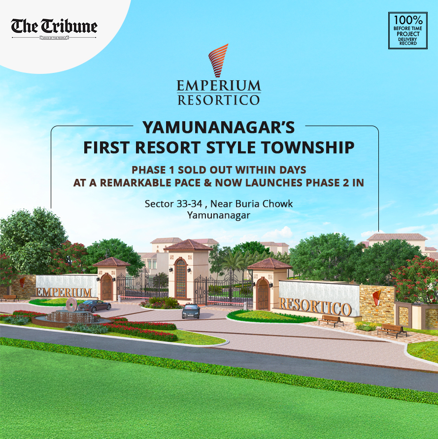 Phase 1 Sold out within days at a remarkable pace, Emperium Group Launches Phase 2 of Emperium Resortico in YamunaNagar, Haryana