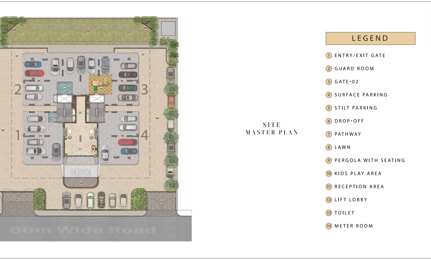 Prime Residences Site Plan