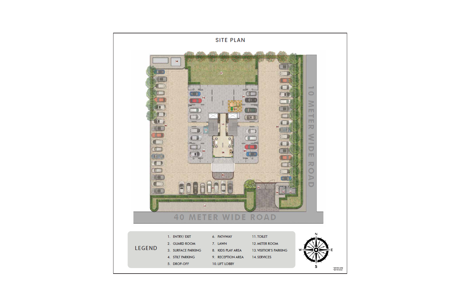 Emperium Supreme Site Plan